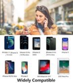 GearZTouch I-Shot Wired Earphones with Mic, Lightning Connector, Noise Cancellation & Deep Bass for iPhone – White - Image 3