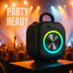 Wingss, 10W Portable BT Speaker, FM Mode, Rubber Finish, 8 Hr Playtime, v5.3 - Image 8